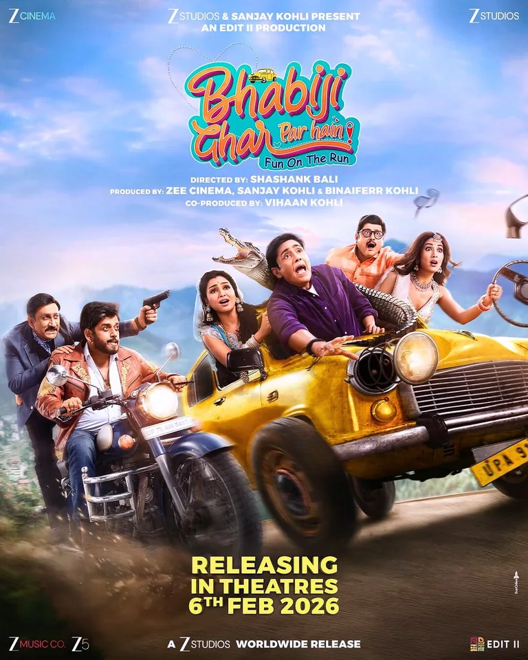 Bhabiji Ghar Par Hain: Fun on the Run (2026) Hindi Movie – Watch Full HD Online & Download